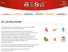 Tablet Screenshot of besa.biz